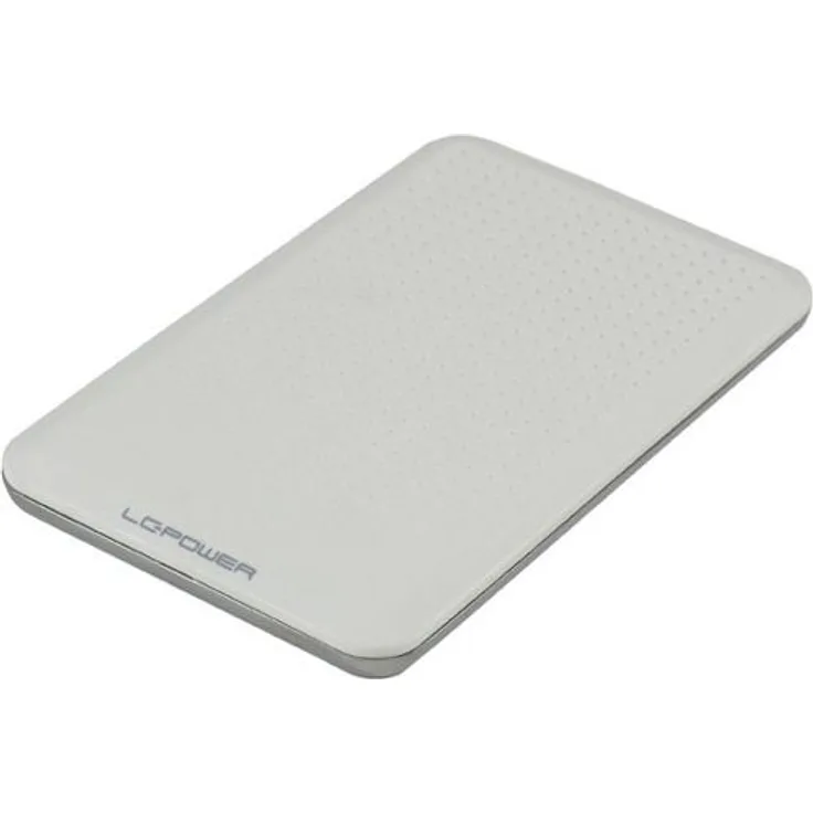 LC-Power LC-25WU3 Ultra Slim Festplattegehäuse (6,3 cm (2,5 Zoll), USB 3.0) weiß