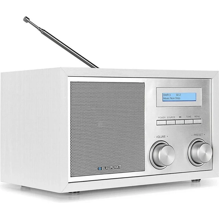 Blaupunkt RXD-180-WH Retro-Radio weiß, silber – Bild 5
