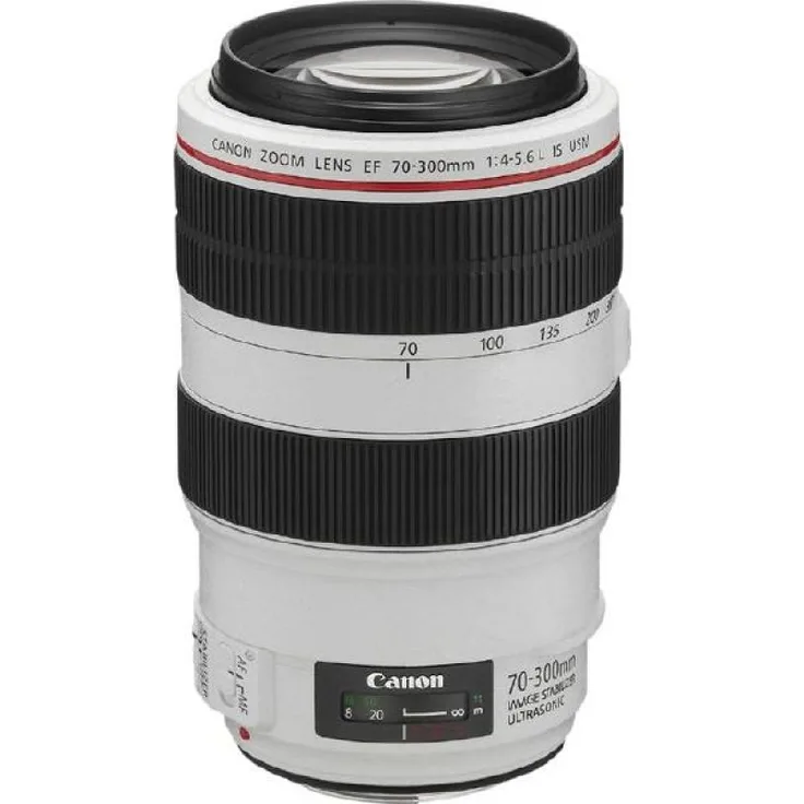 Canon Telezoomobjektiv EF 70-300mm F4-5.6L IS USM für EOS (67mm Filtergewinde, Autofokus, Bildstabilisator) schwarz