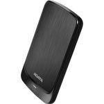 ADATA HV320 - Festplatte - 2 TB - extern (tragbar) - USB 3.1 - Schwarz (AHV320-2TU31-CBK)