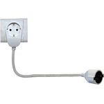 REV Ritter 0016150114 Verlängerung Powersplit 5 m, weiß