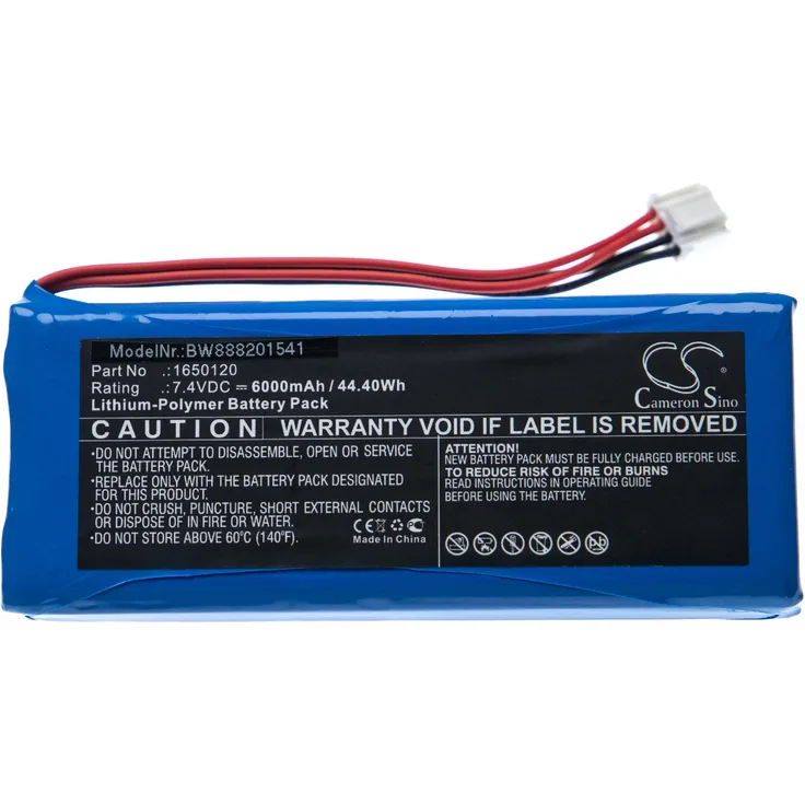 vhbw Akku kompatibel mit DJI GL300C, GL300F Drohne Controller (6000mAh, 7,4V, Li-Polymer)