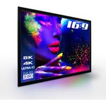 ESMART Professional MIRALE Tageslicht-GRAU 244 x 137 cm (110'') 16:9