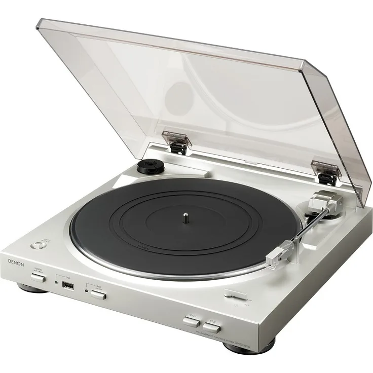 Denon DP-200 USB silber