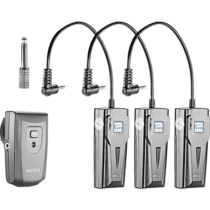 Neewer RT-16 Wireless Studio Blitzauslöser mit 3-Kanal