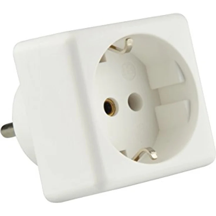 UNITEC 41471L ßbergangsstecker Frankreich-Deutschland weiß,