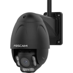 Foscam FI9938B - Full HD PTZ WLAN Kamera I Überwachungskamera mit 4X Zoom I IP-Kamera mit 60m Nachtsicht & Bewegungserkennung I Security Camera mit Fernzugriff App, microSD-Kartenslot