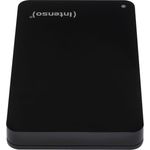 Intenso Memory Case 1 TB Externe Festplatte (6,35 cm (2,5 Zoll) 5400 U-min, 8 MB Cache, USB 3.0) schwarz