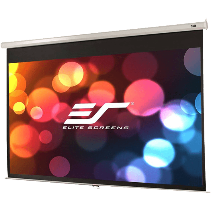 Elite Screens Manual M150XWH2 Rollo Leinwand 332,0cm x 186,7cm (BxH) 16:9 M150XWH2