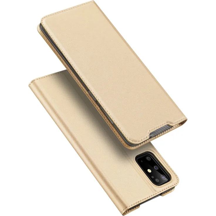 DUX DUCIS Hülle Case, geeignet für LG K52, Book-Style Case, gold