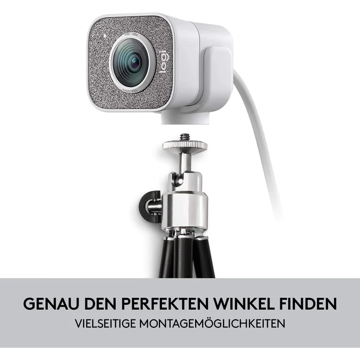 Logitech StreamCam weiß - Web-Kamera - Farbe - 1920 x 1080 - 1080p - Audio - USB-C 3.1 Gen 1 - MJPEG, YUY2 (960-001297) – Bild 4