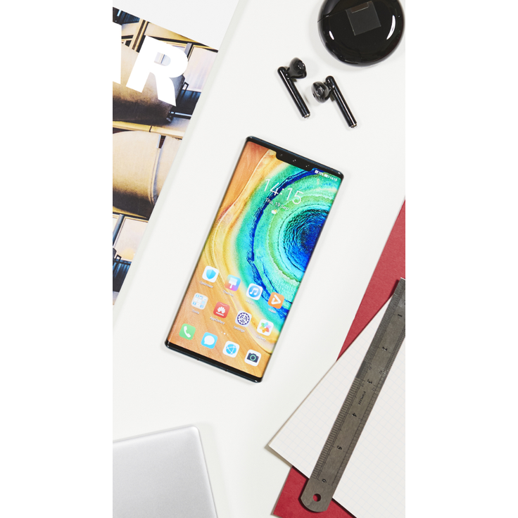 HUAWEI Mate 30 Pro Smartphone 16,59cm (6,53 Zoll) AMOLED-Display, 256GB interner Speicher, 8GB RAM, Dual-SIM, Space Silver – Bild 10