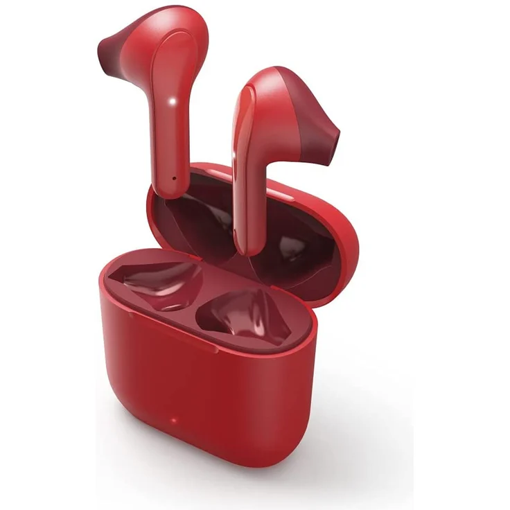 Freedom Light True Wireless In-Ear-Kopfhörer mit Bluetooth, Google Assistant, Apple Siri, Mintfarbe, rot – Bild 4