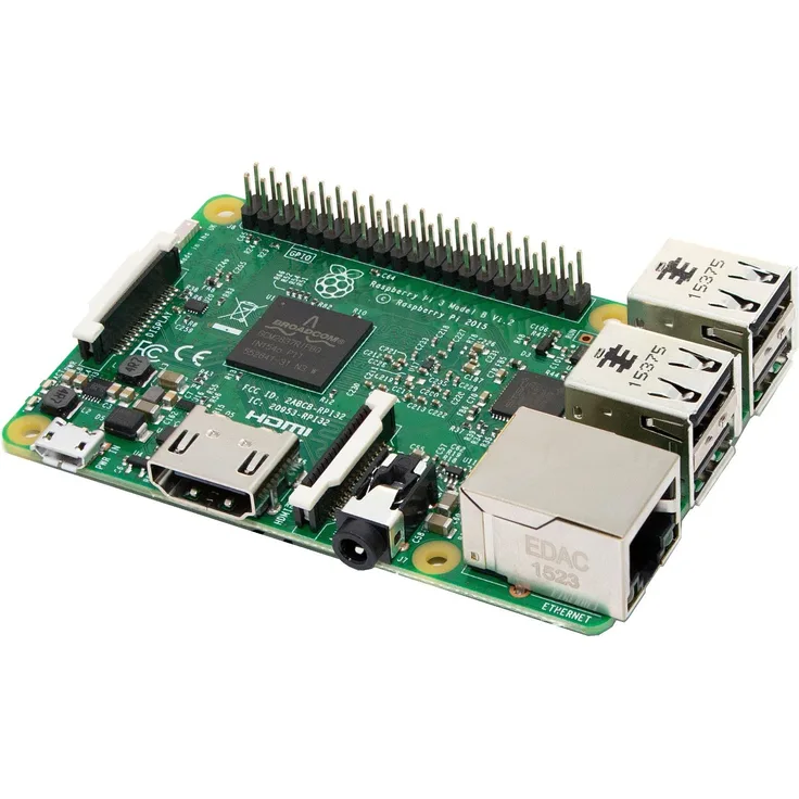 Raspberry Pi 3 Model B ARM-Cortex-A53 4x 1,2GHz, 1GB RAM, WLAN, Bluetooth, LAN, 4x USB