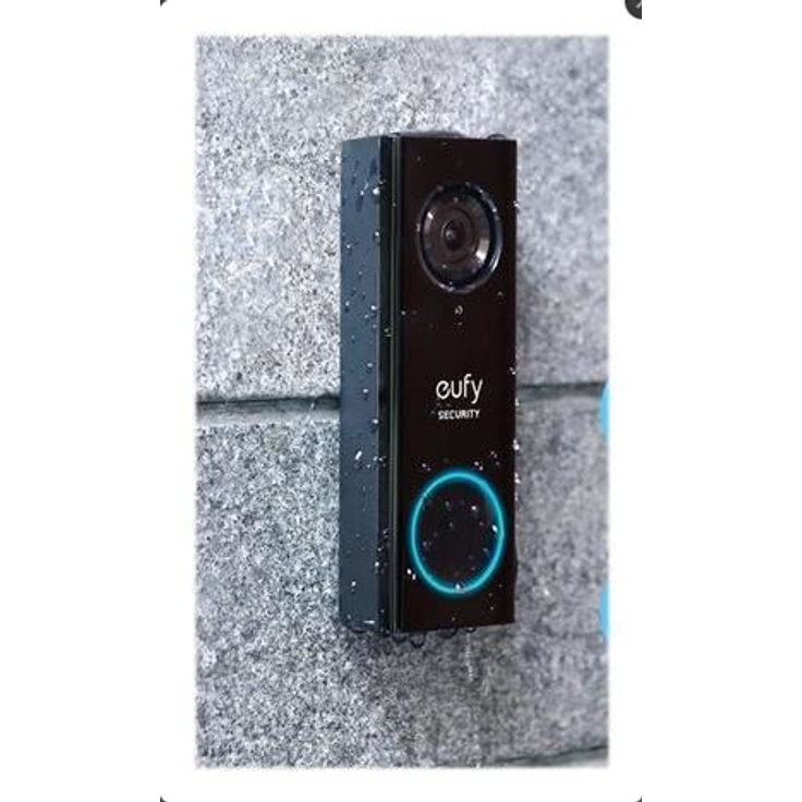 Eufy Video-Türsprechanlage 2K, schwarz (Akkubetrieb) Zusatzeinheit – Bild 3
