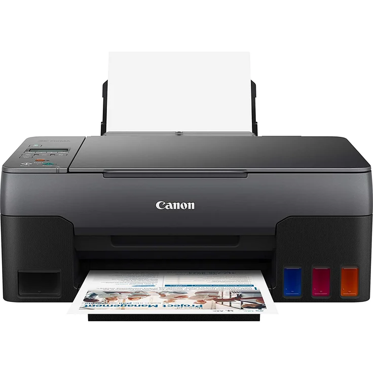 Canon PIXMA G2520 (3-in-1) Multifunktionsdrucker - (Tintenstrahl) Farbe, Druckgeschwindigkeit: 9,1 s/w, 5 Farbe, Auflösung: 4800 x 1200, (4465C006) – Bild 1