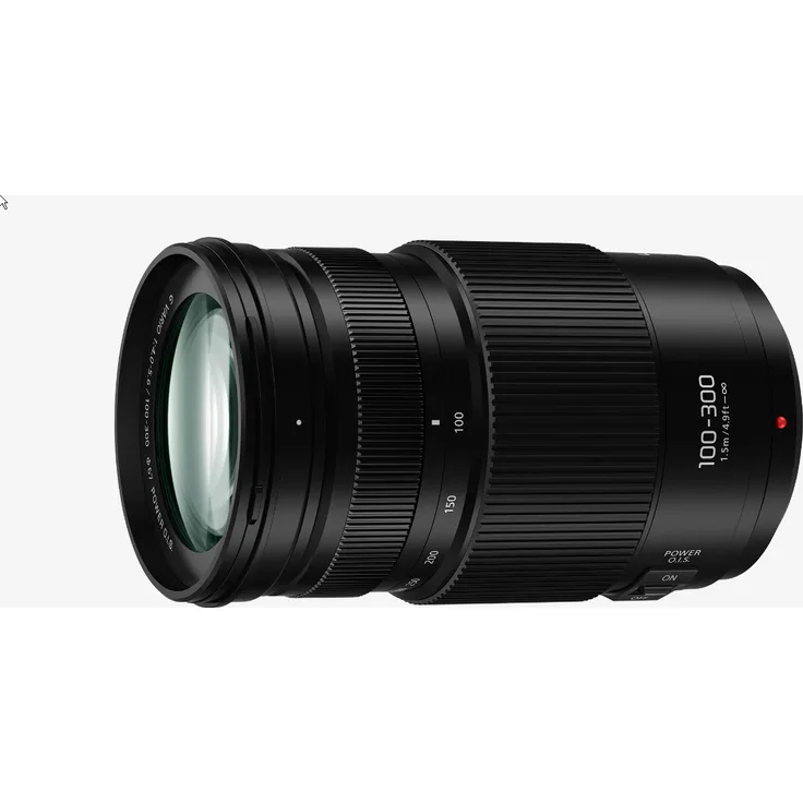 Panasonic H-FSA100300E Lumix G Vario 100-300 mm- F4.0-5.6 II-O.I.S. schwarz