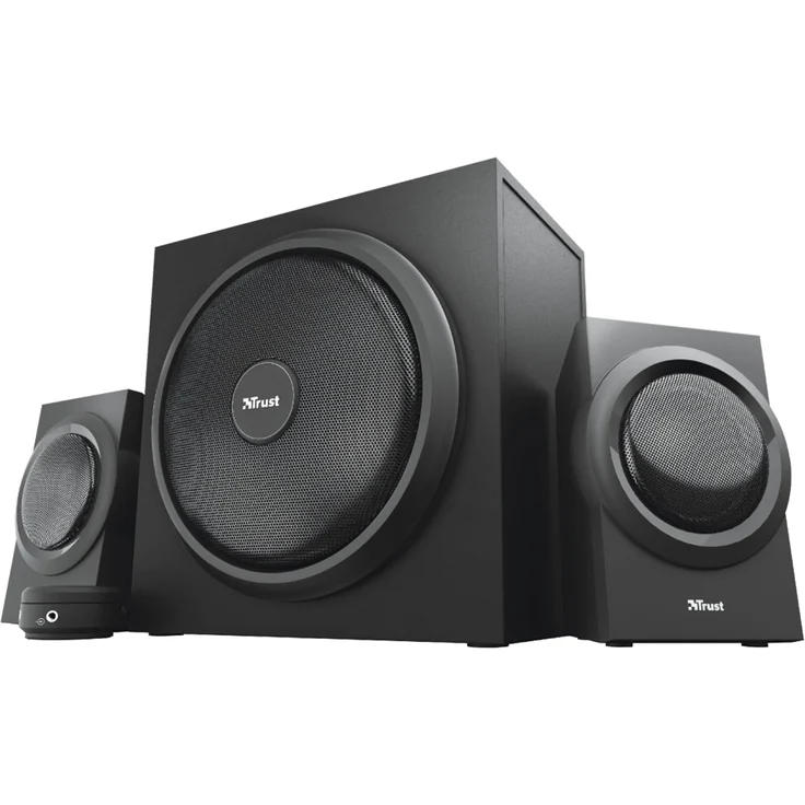 TRUST YURI 2.1 SPEAKER SET Schwarz (17580062103) – Bild 1