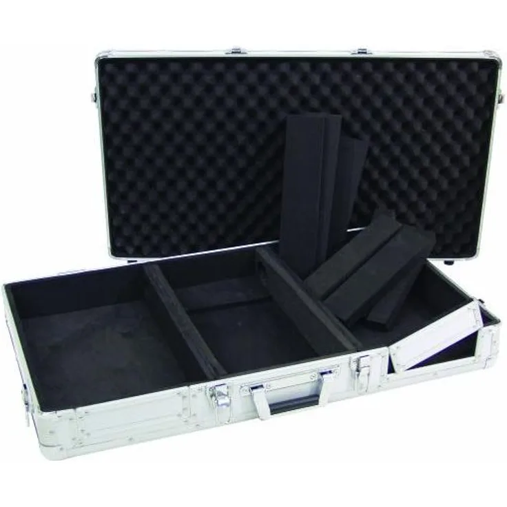 Roadinger 30125340 DIGI-1 Universal Konsole (2x CD-1x M-10) silber