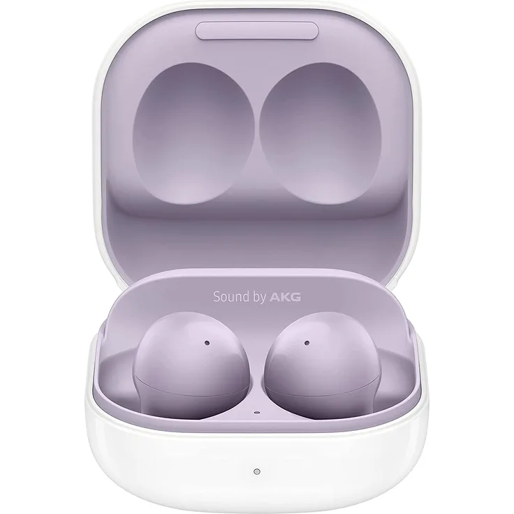 Samsung Galaxy Buds2 SM-R177 True Wireless In-Ear-Kopfhörer mit Bluetooth, Noise Cancelling, wasserdicht, violett (2021)
