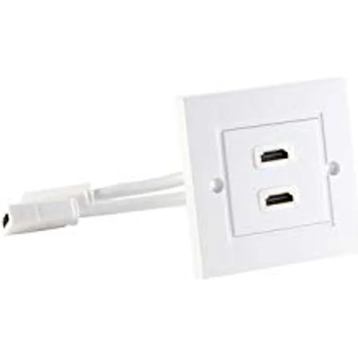 S-Conn 79510-2 2 x HDMI Weiß Steckdose (79510-2)