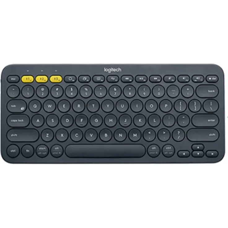 Logitech K380 - Tastatur - Bluetooth - Französisch AZERTY - Schwarz (920-007568)