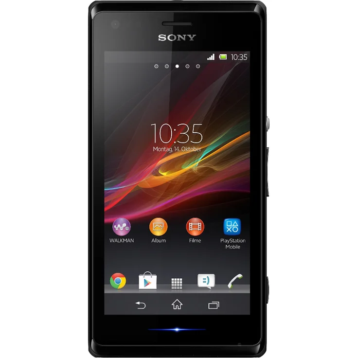 Sony Xperia M 4GB Schwarz Dual-SIM – Bild 1
