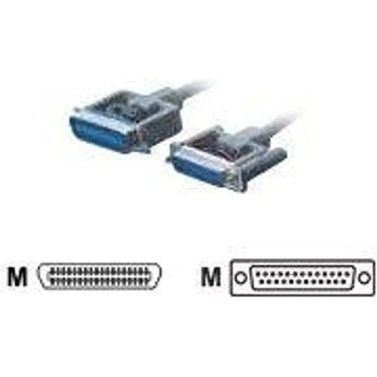 Druckerkabel Equip Anschl. 25pin-36pin St-St 1.80m