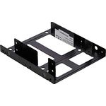 DIGITUS Montagekit: Dual SSD-HDD 2.5 -> 3.5 Bay inkl. Einbaurahmen Metal, Schrauben, Kabelset