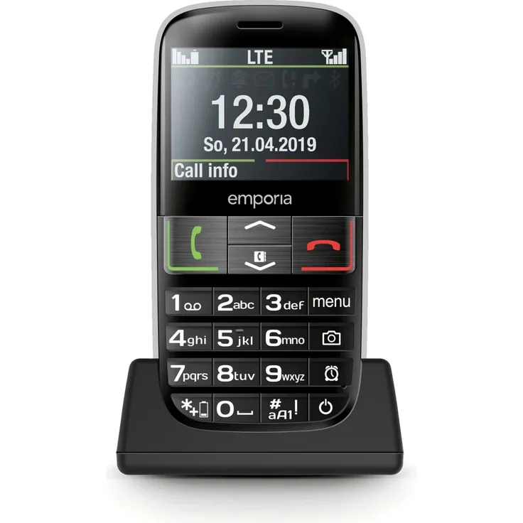 emporiaACTIVE Seniorenhandy Schwarz