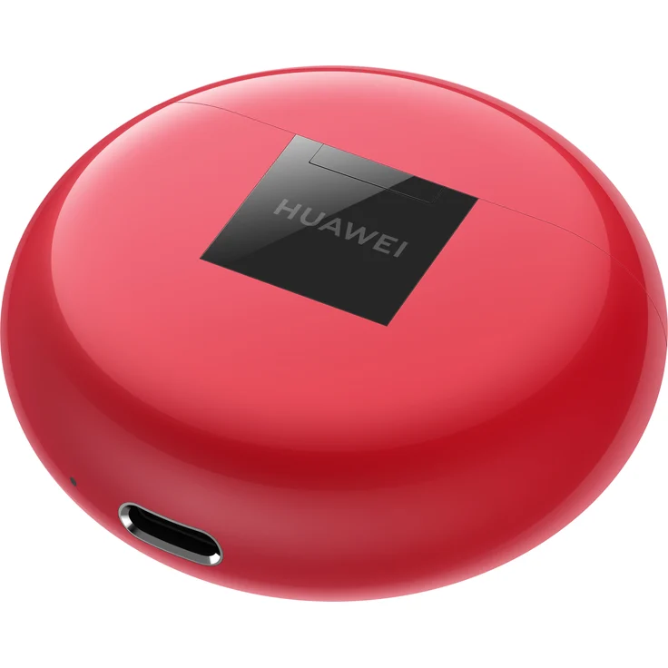 Huawei FreeBuds 3 In-Ear Kopfhörer, mit Bluetooth, Mikrofon, Noise Cancelling, rot – Bild 2