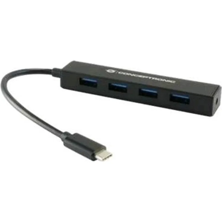 Conceptronic CTC4USB3 - Hub - 4 x SuperSpeed USB 3.0 - Desktop
