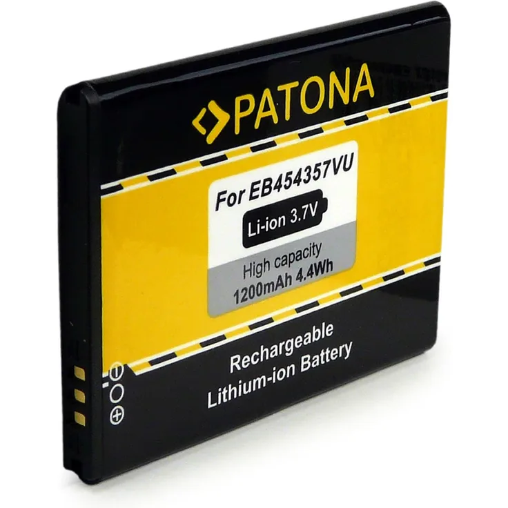 PATONA Akku wie EB454357VU EB454357VA für Samsung Galaxy Pocket GT-S5300 Galaxy Pocket Plus Galaxy Young Y GT-S5360 GT-S5368 Galaxy Y Duos