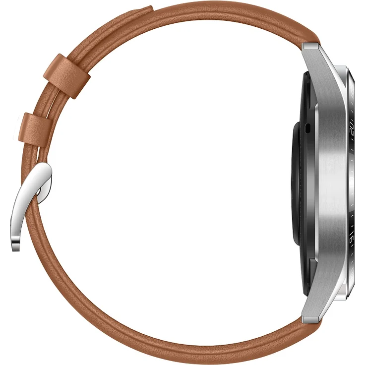 Huawei Watch GT2 Smartwatch GPS, Unisex, 46mm, Schwarz/Pebble Brown – Bild 3