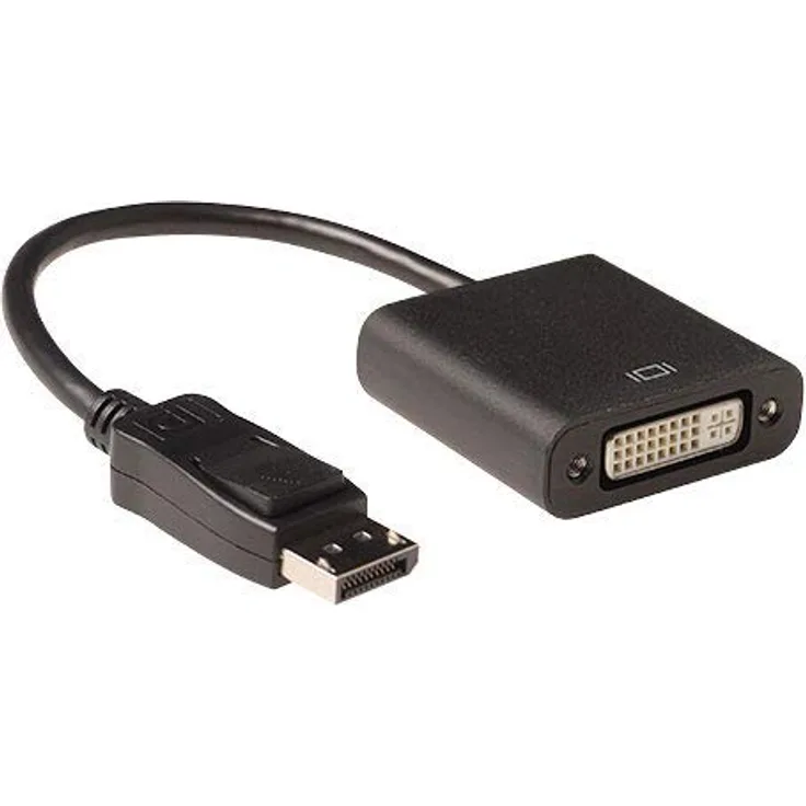 ACT 15 cm Conversion cable DisplayPort male to DVI female, 15 cm. Length: 0.15 m Dp male - dvi female 0.15m (AK3985)