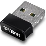 TRENDnet Micro AC1200 Wireless USB Adapter, MU-MIMO, Dual Band unterstützt 2.4GHz-5GHz, unterstützt Windows-Mac, TEW-808UBM