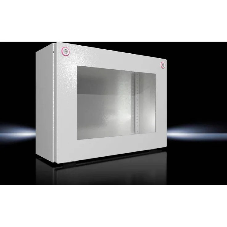 Rittal KX 1611.000 Installations-Gehäuse, Wand-Gehäuse 400 x 300 x 155 Stahlblech Lichtgrau (RAL 7035) 1St.