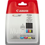 Patrone Canon CLI-551 XL Photo Value Pack 4er-Pack