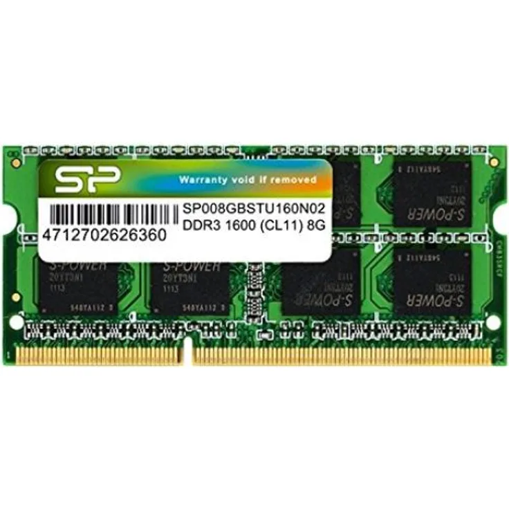 Silicon Power 8GB DDR3 1600 MHz (SP008GBSTU160N02)