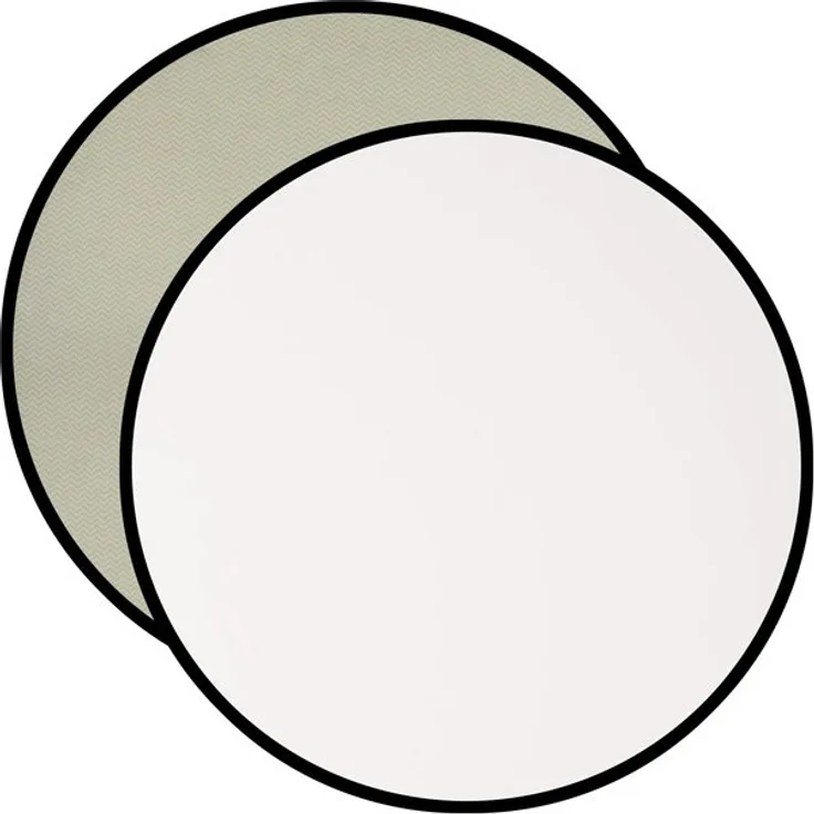 Westcott 317 Faltreflektor 2-in-1, 76,2 cm Durchmesser, Sonnenlicht / Weiß