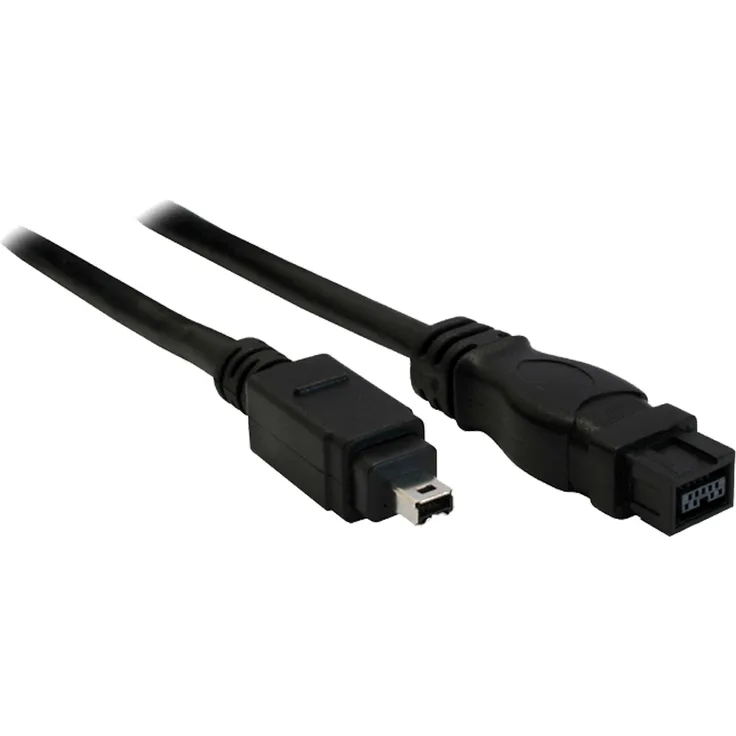 Kabel IEEE1394 4pol/St. - 9pol/St. 1,0 m schwarz (34901)