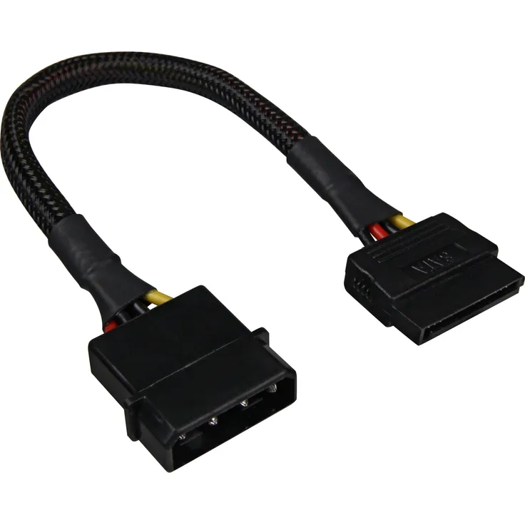 Sharkoon SATA Stromadapter Adapter, schwarz