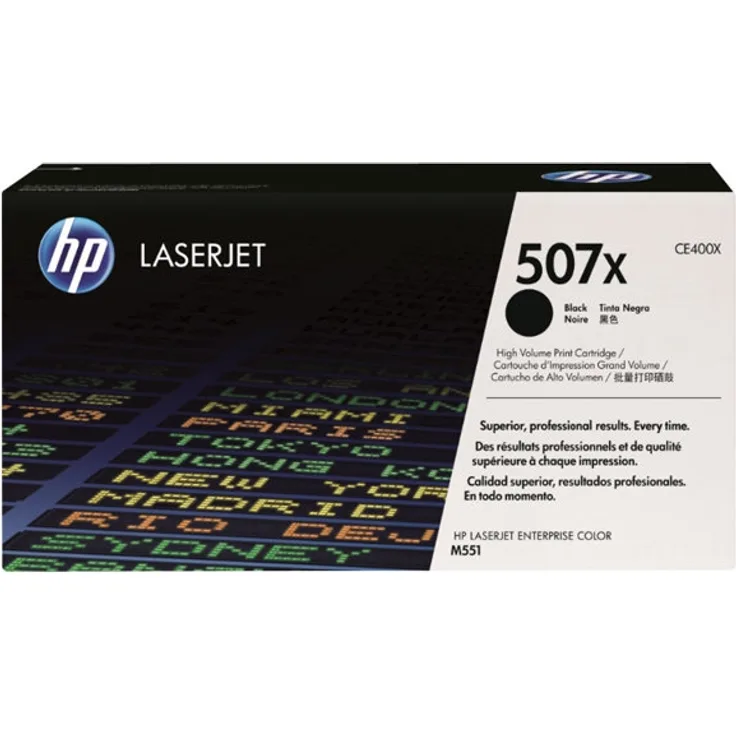 Hewlett-Packard HP 507X schwarz (CE400X) (CE400X)