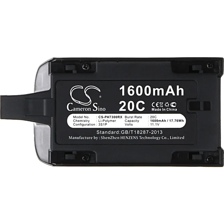Ersatzakku - CS-PAT300RX - Parrot Bebop Drone 3.0 - 11,1 Volt 1600mAh Li-Polymer