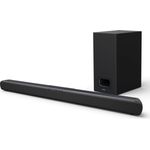 Karcher SB 800S 2.1 Soundbar mit Subwoofer, kabellos/kabelgebunden, geeignet für TV, schwarz (2019)