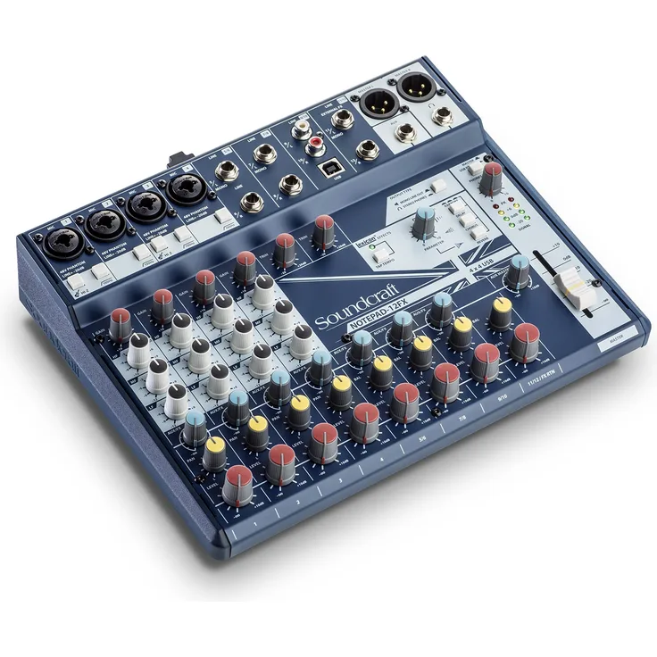 Soundcraft Notepad 12 FX Mischpult, mit USB I-O