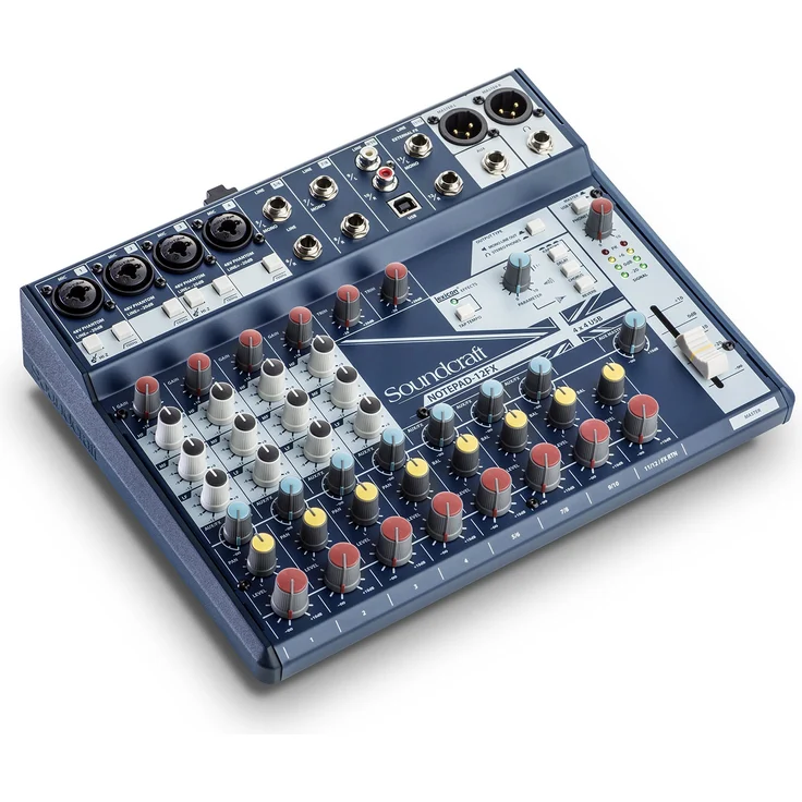 Soundcraft Notepad 12 FX Mischpult, mit USB I-O – Bild 1