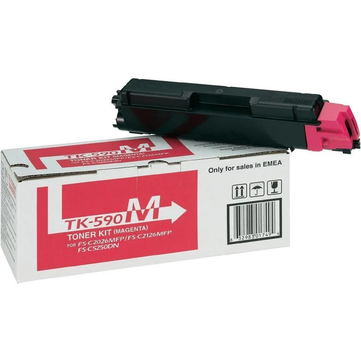 Kyocera TK-590M Laser cartridge 5000Seiten Magenta (1T02KVBNL0)