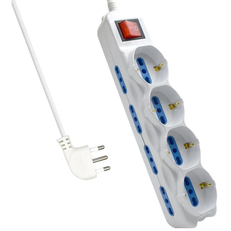 Ewent Mehrfachsteckdose elektrisch, weiß, EW3929-3M