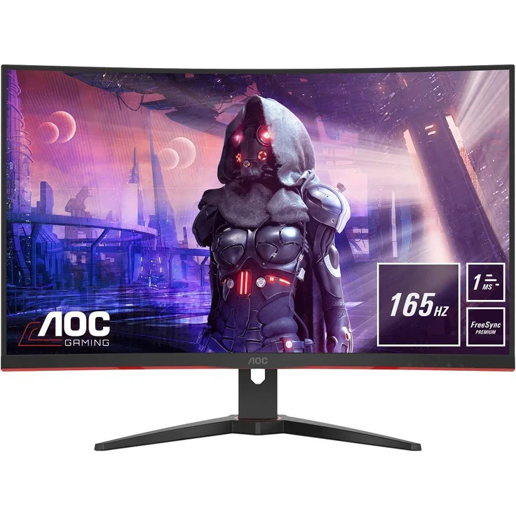 AOC C32G2AE/BK - 31,5 Zoll, Full HD (1920 x 1080), VA-Panel, 165Hz, 1ms, 250cd/m² (C32G2AE/BK) – Bild 1